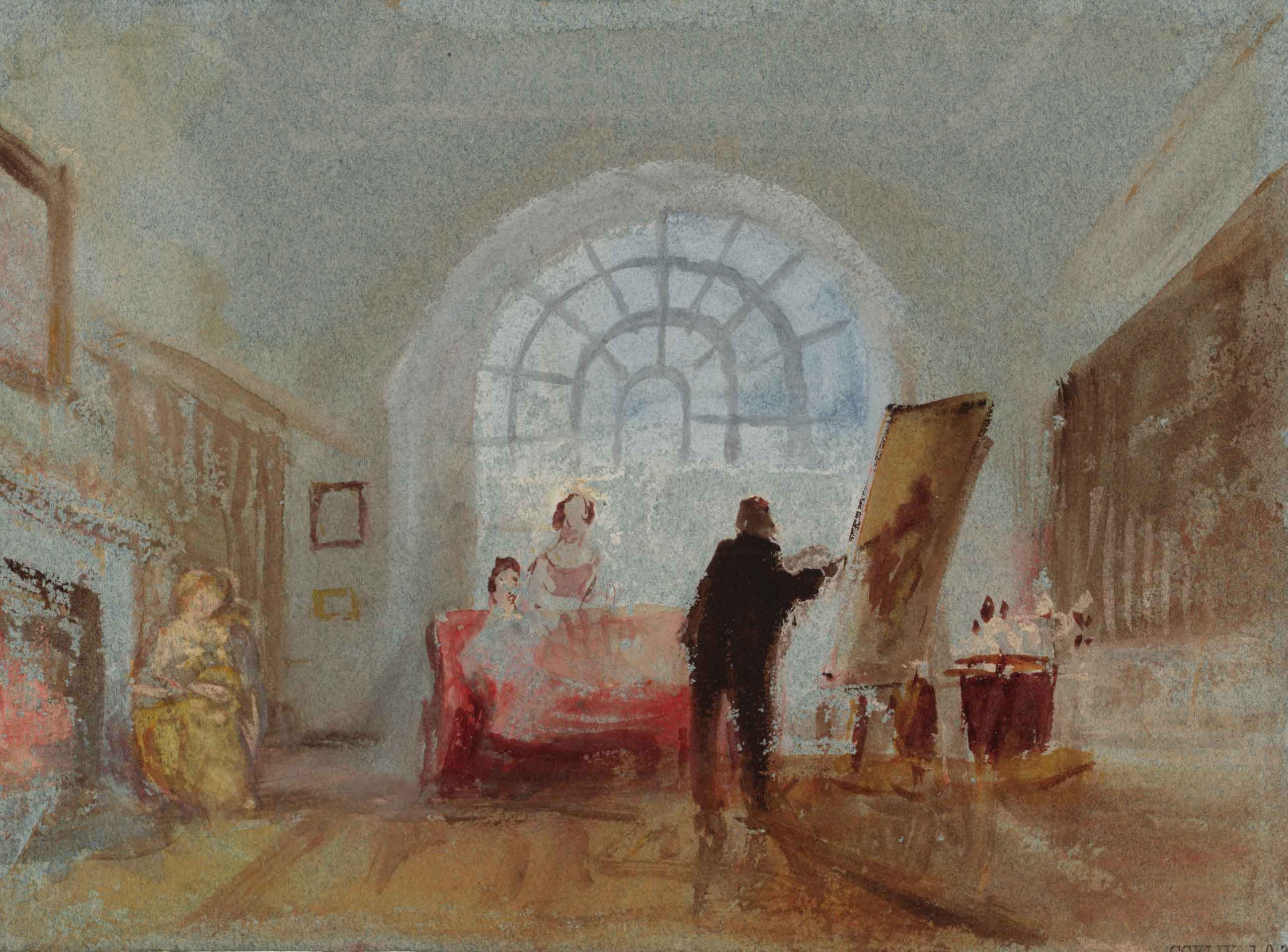 Click to Enlarge-Esc to Close ArtWork1/Famous Painters/JMW Turner Admirers.jpg
